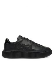 KARL LAGERFELD Sneakersy KL24225 Czarny. Czarne buty sportowe casual KARL LAGERFELD, bez wzorów, ze skóry, bez zapięcia. Za 609.99 zł.