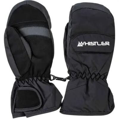 Whistler Rękawiczki Wido M Mitten z 100% poliamidu — Męskie. Czarne rękawiczki WHISTLER, bez wzorów, z materiału. Za 146.50 zł.
