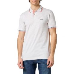 Koszulka Polo męska BOSS Paul Light/Pastel Grey slim fit szara (50506193-056). Szare koszulki polo Boss, m, bez wzorów, bez kołnierzyka, bez ramiączek. Za 249.00 zł.