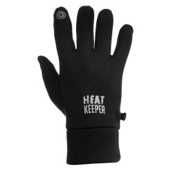 Męskie rękawice termoaktywne Heat Keeper Techno czarne. Czarne bielizna termoaktywna HEAT KEEPER, m, bez wzorów, bez ramiączek, trekkingowe. Za 129.99 zł.