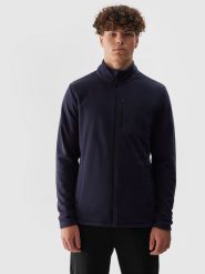 4F Polar ze stójką regular męski 3XL. Niebieskie bluzy z polaru 4F, m, bez wzorów, z polaru, bez kaptura. Za 169.99 zł.