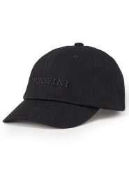 Puccini Czapka w kolorze czarnym rozmiar: onesize. Czarne czapki z daszkiem Puccini, bez wzorów, z bawełny. Za 44.45 zł.
