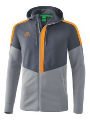 Erima Kurtka sportowa "Squad" w kolorze antracytowo-szarym rozmiar: XL. Czarne kurtki outdoor i hardshell Erima, xl, bez wzorów, z materiału, bez kaptura, outdoorowe. Za 79.21 zł.