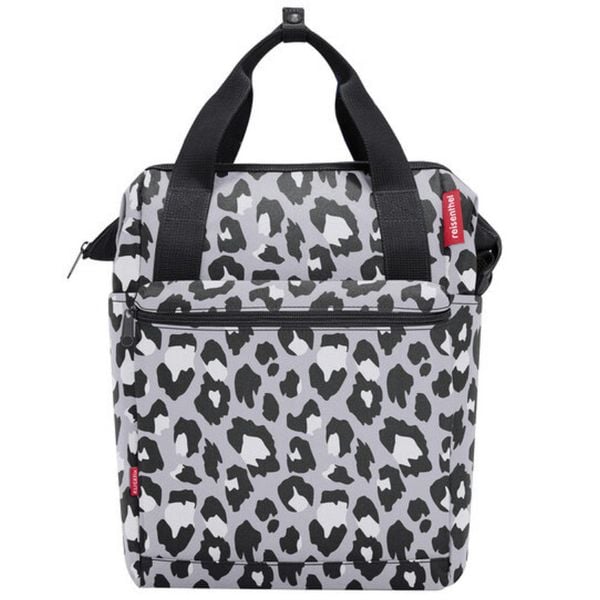 Torba na bagażnik ROOMY GT, czarny leo. Szare torby na ramię KLICKFIX, bez wzorów, na ramię, duże, bez dodatków. Za 468.95 zł.