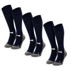 Skarpety Piłkarskie Pro Długie - 6 par - Granatowy. Niebieskie skarpety XTREME SOCKSWEAR, bez wzorów, z materiału. Za 264.70 zł.