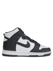 Nike Sneakersy Dunk Hi Retro DD1399 105 Biały. Białe buty sportowe casual Nike, bez wzorów, ze skóry, bez zapięcia. Za 496.58 zł.