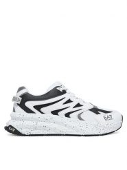 EA7 Emporio Armani Sneakersy X8X194 XK408 C679 Biały. Białe buty sportowe casual EA7 Emporio Armani, bez wzorów, ze skóry, bez zapięcia. Za 659.99 zł.
