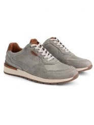 TRAVELIN' Skórzane sneakersy "Northam" w kolorze szarym rozmiar: 48. Szare buty sportowe casual Travelin', bez wzorów, bez zapięcia. Za 346.99 zł.
