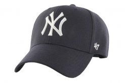 Czapka z daszkiem dla dorosłych 47 New York Yankees MVP Cap. Niebieskie czapki z daszkiem 47 Brand, na lato, bez wzorów, z materiału. Za 99.99 zł.