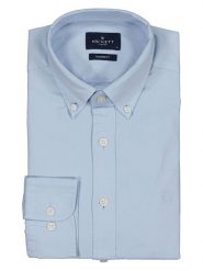 Hackett London Koszula - Tailored fit - w kolorze błękitnym rozmiar: S. Niebieskie koszule Hackett London, s, bez wzorów, z bawełny, bez kołnierzyka, bez ramiączek. Za 217.99 zł.