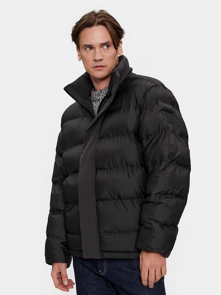 Calvin Klein Kurtka zimowa Mix Media K10K111892 Czarny Regular Fit. Czarne kurtki CALVIN KLEIN, na zimę, l, bez wzorów, z syntetyku, bez kaptura. Za 869.99 zł.