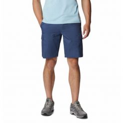 Krótkie Spodenki Turystyczne Męskie Columbia Rapid Rivers Short. Niebieskie szorty Columbia, m, bez wzorów, sportowe. Za 92.99 zł.