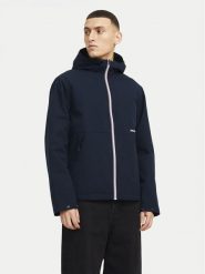 Jack&Jones Kurtka przejściowa Adam 12268821 Granatowy Regular Fit. Niebieskie kurtki Jack&Jones, m, bez wzorów, z syntetyku, bez kaptura. Za 239.99 zł.