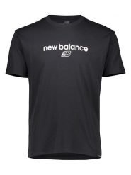 New Balance Koszulka "Sport Seasonal" w kolorze czarnym rozmiar: M. Czarne bezrękawniki New Balance, m, bez wzorów, z bawełny, bez kołnierzyka, bez ramiączek. Za 74.63 zł.