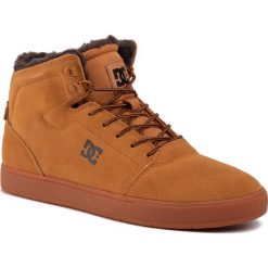 Sneakersy DC - Crisis High Wnt ADYS100116 Tan/Brown(Tbn). Brązowe buty sportowe casual DC, bez wzorów, ze skóry, bez zapięcia. Za 449.00 zł.