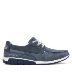 Sneakersy Nautica. Niebieskie buty sportowe casual Nautica, bez wzorów, bez zapięcia. Za 179.99 zł.