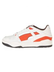 Puma Sneakersy "Slipstream Always On" w kolorze pomarańczowo-czarno-kremowym rozmiar: 40,5. Brązowe buty sportowe casual Puma, bez wzorów, z materiału, bez zapięcia. Za 184.46 zł.