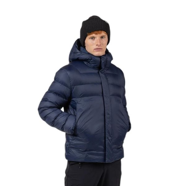 Kurtka z kapturem Rossignol Aretu. Niebieskie kurtki Rossignol, na zimę, m, bez wzorów, z puchu, z kapturem. Za 1,263.00 zł.