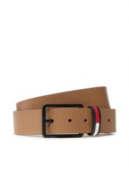 Tommy Jeans Pasek Męski Tjm Elevated Leather 3.5 AM0AM09004 Brązowy. Brązowe paski Tommy Jeans, bez wzorów, z jeansu. Za 159.99 zł.