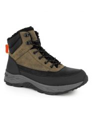 Kimberfeel Buty trekkingowe "Bastian" w kolorze khaki rozmiar: 43. Brązowe buty trekkingowe Kimberfeel, bez wzorów, z materiału, bez zapięcia. Za 305.20 zł.