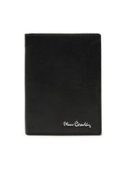 Pierre Cardin Duży Portfel Męski YS601 326 Czarny. Czarne portfele Pierre Cardin, bez wzorów, ze skóry. Za 79.99 zł.