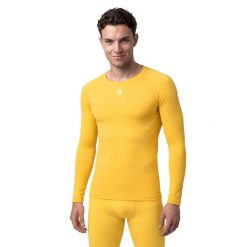 Męska sportowa podkoszulka Siroko Blayer Yellow M. Żółte podkoszulki SIROKO, m, bez wzorów, z materiału, bez ramiączek. Za 124.00 zł.