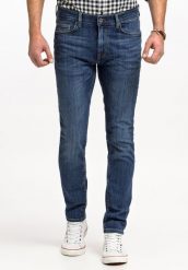 MUSTANG FRISCO SKINNY MĘSKIE SPODNIE JEANSOWE JEANSY DŻINSY DENIM BLUE 1015049 5000 883. Niebieskie jeansy Mustang, l. Za 229.99 zł.
