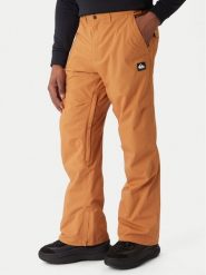 Quiksilver Spodnie snowboardowe Estate EQYTP03237 Brązowy Slim Fit. Brązowe spodnie narciarskie i snowboardowe Quiksilver, l, bez wzorów, z syntetyku, narciarskie. Za 649.99 zł.