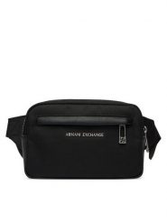 Armani Exchange Nerka XM002650 AF22656 MC105 Czarny. Czarne saszetki i nerki Armani Exchange, bez wzorów, z materiału. Za 439.99 zł.