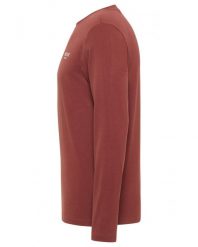 Męski longsleeve MUSTANG Asheville Cinnamon 1015844 3238. Bluzki z długim rękawem Mustang, l, bez wzorów, bez kołnierzyka, bez ramiączek. Za 89.99 zł.