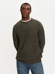 Brave Soul Sweter MK-230BINARY3 Zielony Regular Fit. Zielone swetry rozpinane Brave Soul, m, bez wzorów, z syntetyku, bez kołnierzyka, bez ramiączek. Za 49.99 zł.