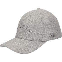 Czapka uniseks Polska PyeongChang 2018 CAU902P - szary melanż. Czapki z daszkiem marki B'TWIN. Za 169.90 zł.