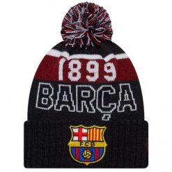 FC Barcelona x New Era czapka zimowa junior wielokolorowa. Czapki zimowe FC Barcelona, bez wzorów. Za 159.00 zł.