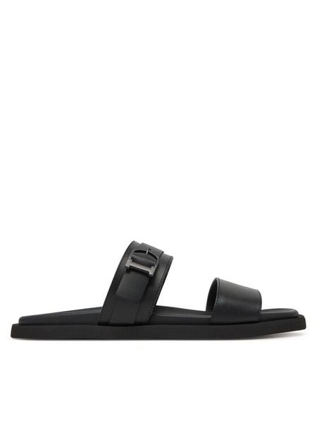 Iceberg Klapki IU1761 Czarny. Czarne klapki ICEBERG, ze skóry. Za 1,259.00 zł.