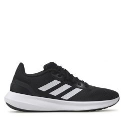 Buty do biegania adidas. Czarne buty do biegania Adidas, bez wzorów, bez zapięcia, do biegania. Za 189.99 zł.