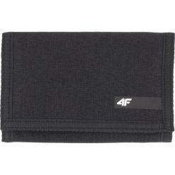 Portfel PRT001 - głęboka czerń melanż. Portfele marki 4F. Za 39.99 zł.