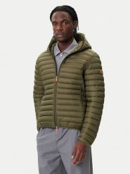 Save The Duck Kurtka zimowa D30650M GIGA01 Zielony Regular Fit. Zielone kurtki Save the duck, na zimę, m, bez wzorów, z syntetyku, bez kaptura. Za 789.99 zł.
