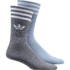 Adidas Skarpety męskie Solid Crew Socks Melange 2 Pack niebieskie r. 43 - 46 (BK2384). Skarpetki sportowe marki Adidas. Za 49.33 zł.
