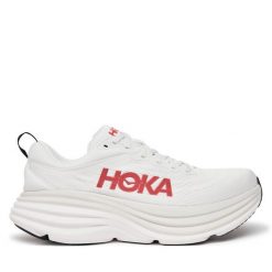 Buty do biegania Hoka. Białe buty do biegania HOKA, bez wzorów, bez zapięcia, do biegania. Za 699.99 zł.