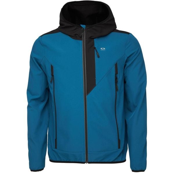 Męska Kurtka Softshell Ursun Blu - Blk XL - Wiatroodporna i Oddychająca. Niebieskie kurtki softshell ZSPORT, m, bez wzorów, z materiału, bez kaptura. Za 190.19 zł.