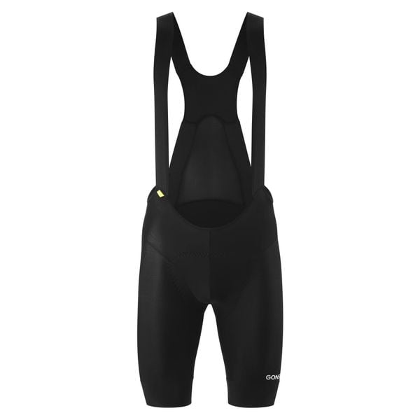 Spodenki na szelkach Gonso Ride Miles. Czarne spodenki rowerowe Gonso, bez wzorów, rowerowe. W wyprzedaży za 565.50 zł.