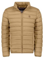 Geographical Norway Kurtka pikowana w kolorze jasnobrązowym rozmiar: S. Brązowe kurtki Geographical Norway, s, bez wzorów, bez kaptura. Za 133.89 zł.