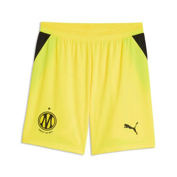 Spodenki bramkarskie OM 2026/27. Brązowe krótkie spodenki sportowe Puma, l, bez wzorów, z materiału. Za 229.50 zł.