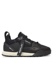 REPLAY Sneakersy GMS8L .000.C0015L Czarny. Czarne buty sportowe casual Replay, bez wzorów, ze skóry, bez zapięcia. Za 739.99 zł.