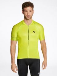 Ziener Koszulka kolarska "Nearo" w kolorze limonkowym rozmiar: 52. Żółte t-shirty sportowe Ziener, bez wzorów, z materiału, bez ramiączek, rowerowe. Za 137.10 zł.