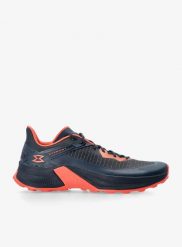 Buty turystyczne męskie Garmont 9.81 Etere. Niebieskie buty turystyczne Garmont, bez wzorów, z materiału, bez zapięcia, trekkingowe. Za 879.99 zł.