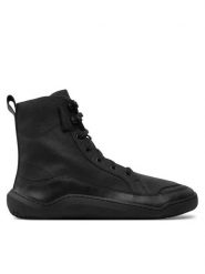 Vivo Barefoot Trzewiki Gobi Boot 303431 Czarny. Czarne botki sznurowane Vivo Barefoot, bez wzorów, ze skóry, bez obcasa, bez zapięcia. Za 839.99 zł.