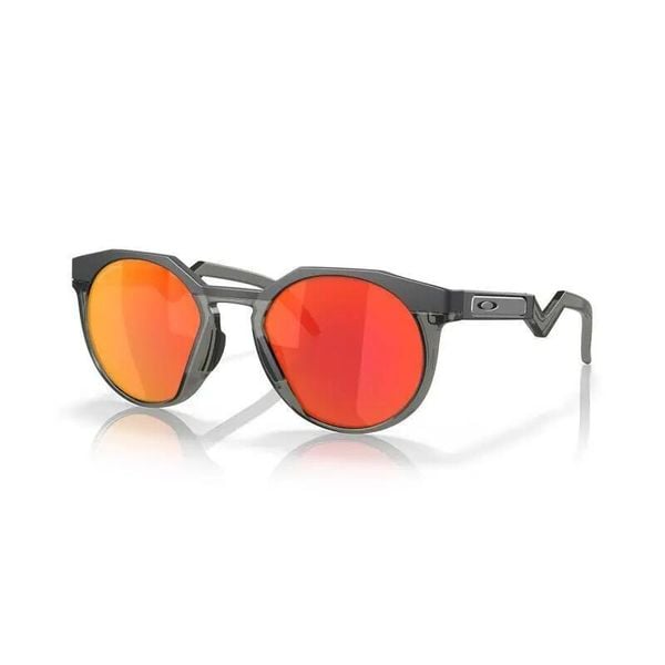Okulary przeciwsłoneczne szklane Oakley HSTN Prizm. Brązowe okulary przeciwsłoneczne Oakley, okrągłe. Za 761.75 zł.
