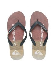 Quiksilver Japonki AQYL101245 Granatowy. Niebieskie japonki Quiksilver, bez wzorów, z tworzywa sztucznego. Za 99.99 zł.