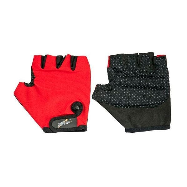 Rękawiczki rowerowe sportowe Allright Lycra. Czerwone rękawiczki Allright, bez wzorów, z lycry. Za 40.17 zł.